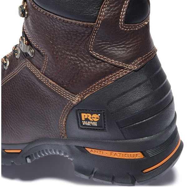 Timberland PRO Men's Endurance 8" Steel Toe Work Boot Brown TB152561214 - Overlook Boots