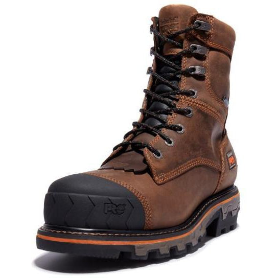 Timberland Pro Men's Boondock Heavy Duty Composite Toe Waterproof 400G Logger Work Boot - TB1A28SB214 - Overlook Boots