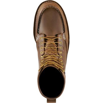 Danner Bull Run 8 Inch Steel Toe USA Made Work Boots - Wedge Boot 15542 - Overlook Boots