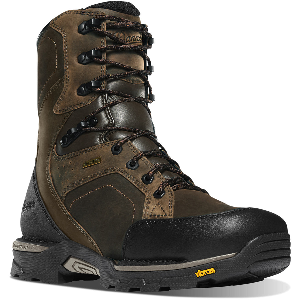 Danner Men's Crucial 8" Composite Toe Waterproof Work Boot - Brown - 15863 7 / Medium / Brown - Overlook Boots