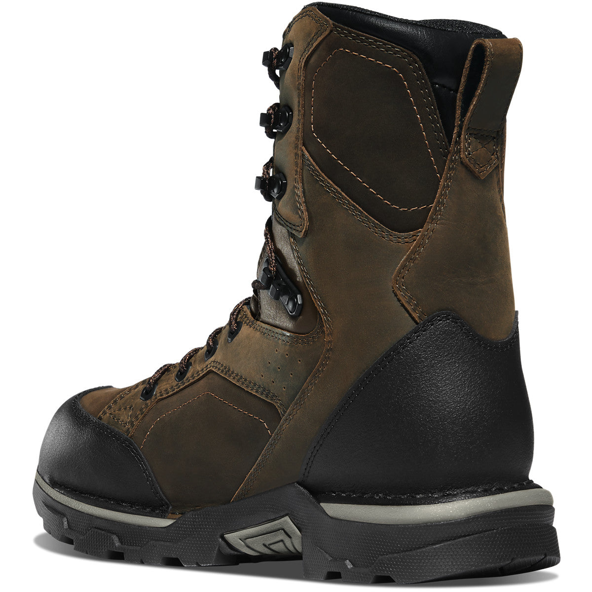 Danner Men's Crucial 8" Composite Toe Waterproof Work Boot - Brown - 15863 - Overlook Boots