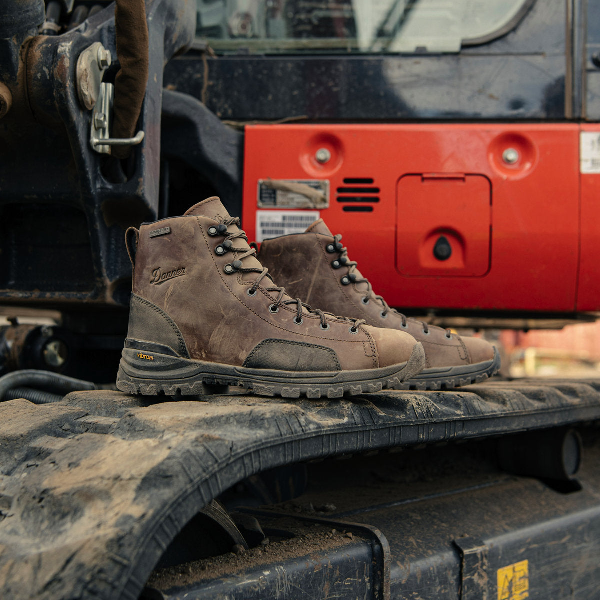 Danner Men's Stronghold 6" Composite Toe Waterproof Work Boot -Brown- 16723 - Overlook Boots