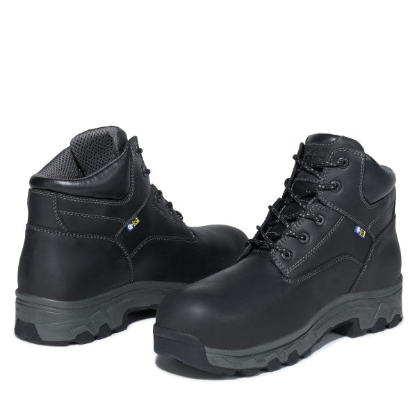 Timberland PRO Men's Workstead 6" Composite Toe Work Boot Black TB1A1Q2W001 - Overlook Boots