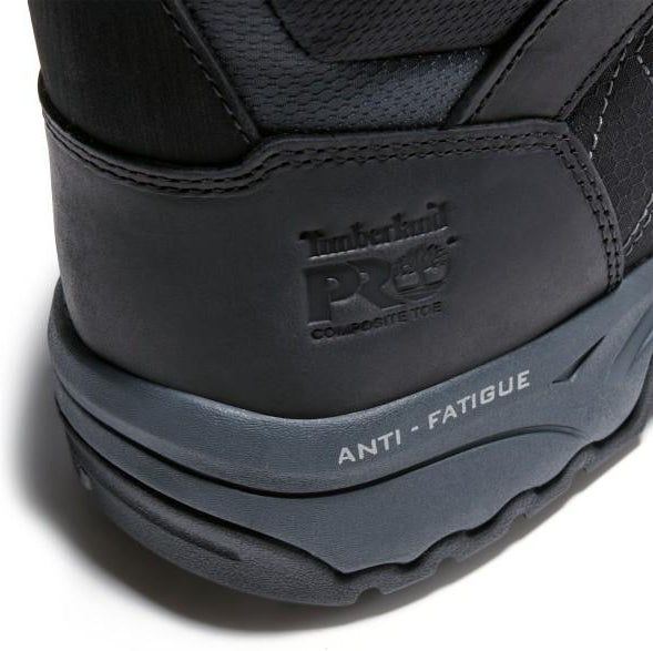Timberland Pro Men's Payload 6" Composite Toe Work Boot- Black- TB0A27JB001 - Overlook Boots