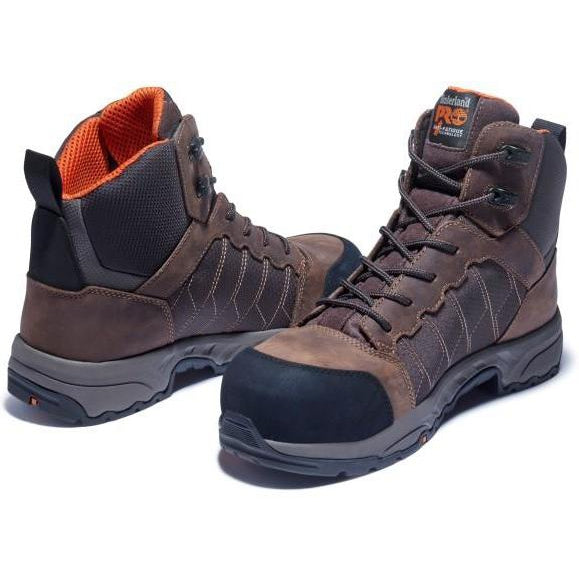 Timberland Pro Men's Payload 6" Composite Toe Work Boot- Brown- TB0A27JM214 - Overlook Boots