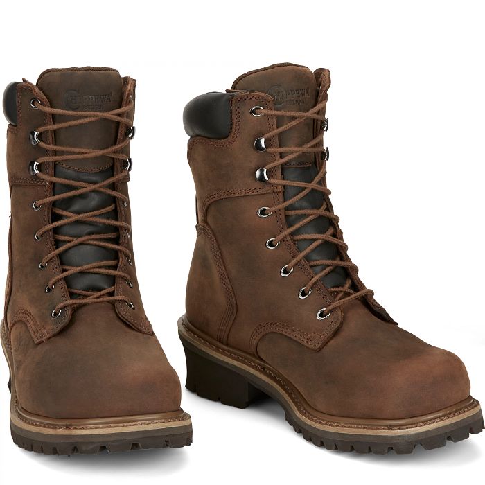 Chippewa Hador Steel Toe Waterproof Logger Boots with 400g Insulation - 55025 - Overlook Boots