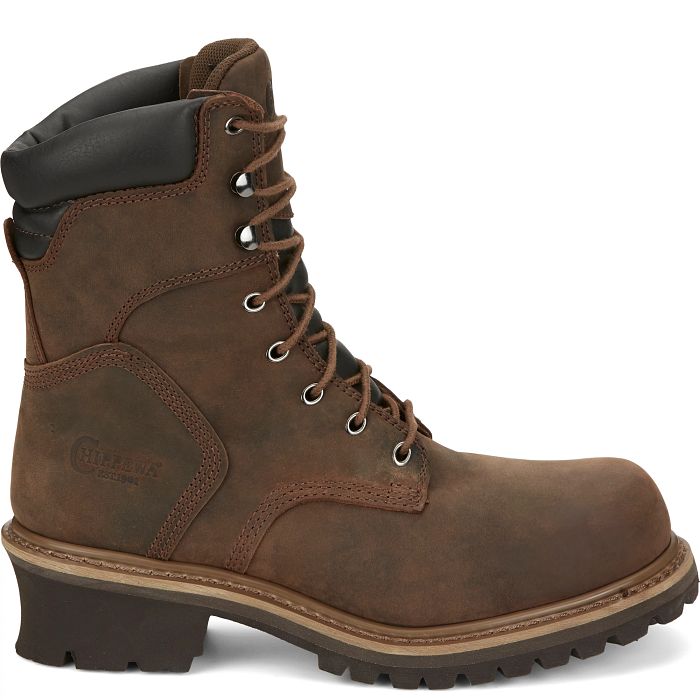 Chippewa Hador Steel Toe Waterproof Logger Boots with 400g Insulation - 55025 - Overlook Boots