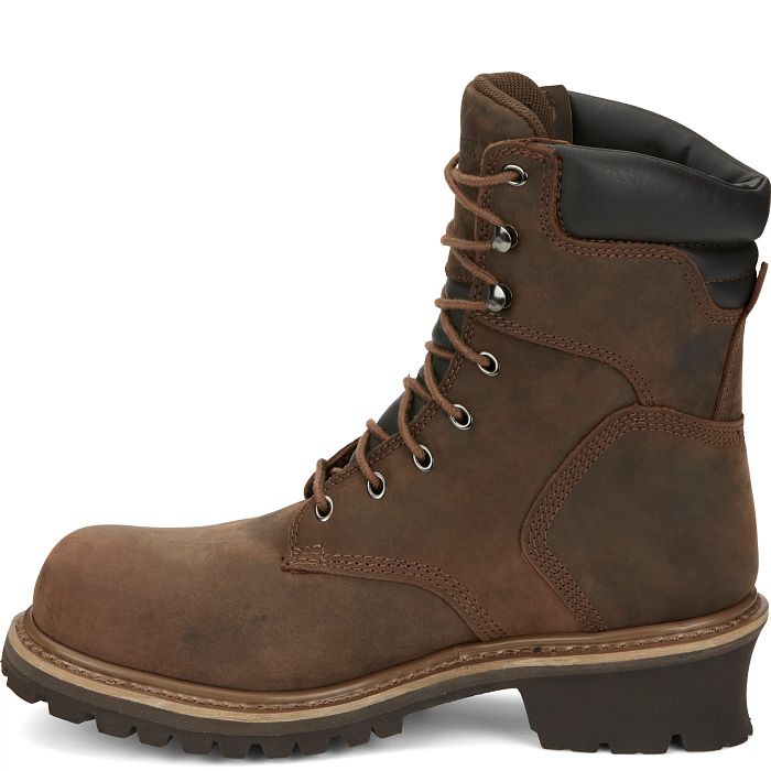 Chippewa Hador Steel Toe Waterproof Logger Boots with 400g Insulation - 55025 - Overlook Boots
