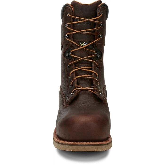 Chippewa Men's Serious+ 8" Composite Toe Waterproof Metguard Puncture Resistant Lace-Up Work Boot - 72311 - Overlook Boots