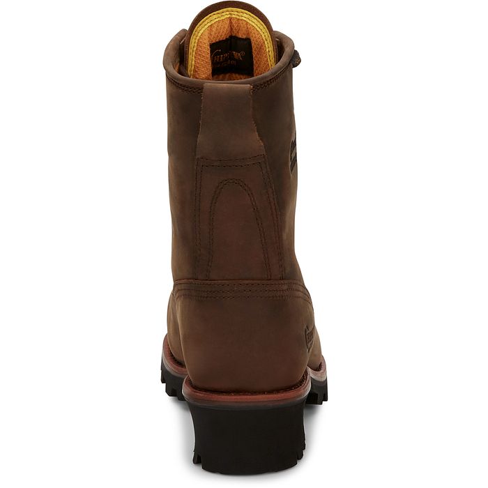 Chippewa Men's Paladin 8" Steel Toe Waterproof 400G Ins Logger Work Boot - 73103 - Overlook Boots