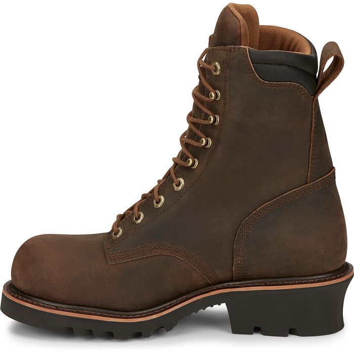 Chippewa Men's Valdor 8" Composite Toe Waterproof 400G Ins Logger Work Boot - 73238 - Overlook Boots