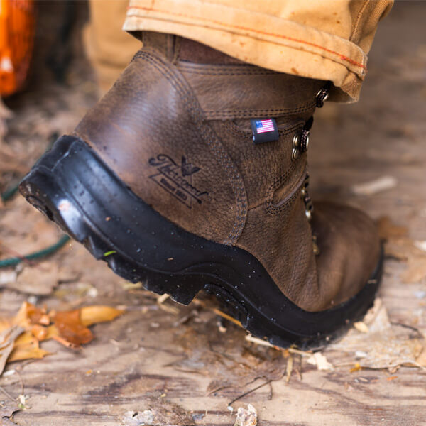 Thorogood Men's American Union Series 6" Steel Toe Waterproof USA Made Work Boot - 804-3365 - Overlook Boots