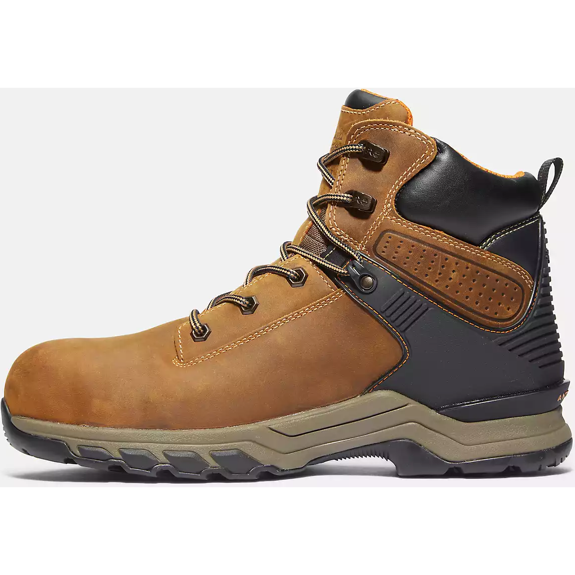 Timberland Pro Men's Hypercharge 6" Composite Toe Waterproof Work Boot -Brown- TB1A1RVS214 - Overlook Boots