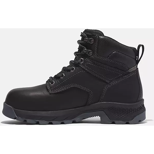 Timberland Pro Women's Titan 6" Composite Toe Waterproof Work Boot -Black- TB1A5WUY001 - Overlook Boots