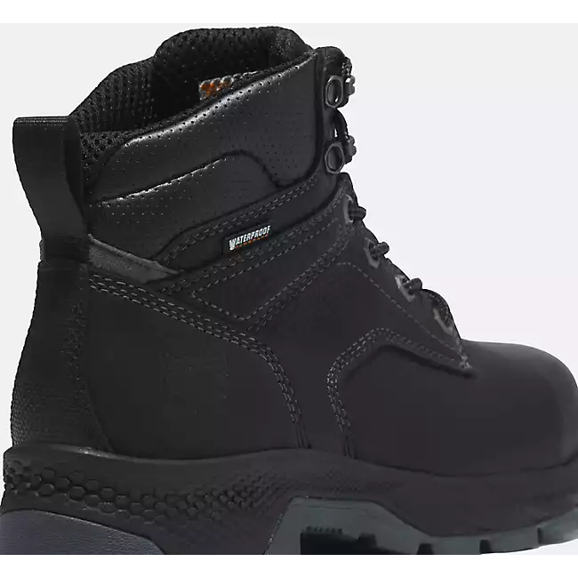 Timberland Pro Women's Titan 6" Composite Toe Waterproof Work Boot -Black- TB1A5WUY001 - Overlook Boots