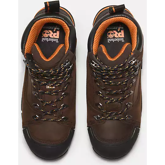 Timberland Pro Men's Endurance Evolution 6" Composite Toe Waterproof Work Boot -Brown- TB0A5YXU214 - Overlook Boots