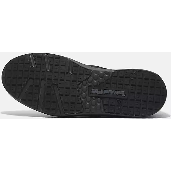 Timberland Pro Men's Burbank Soft Toe Slip On Work Shoe -Black- TB0A619Y001 - Overlook Boots