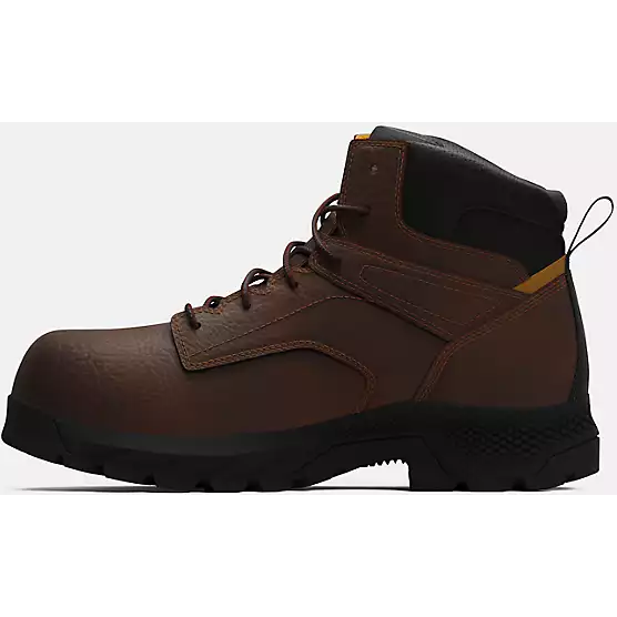 Timberland Pro Men's Titan Ev 6" Composite Toe Work Boot -Brown- TB0A61PF214 - Overlook Boots