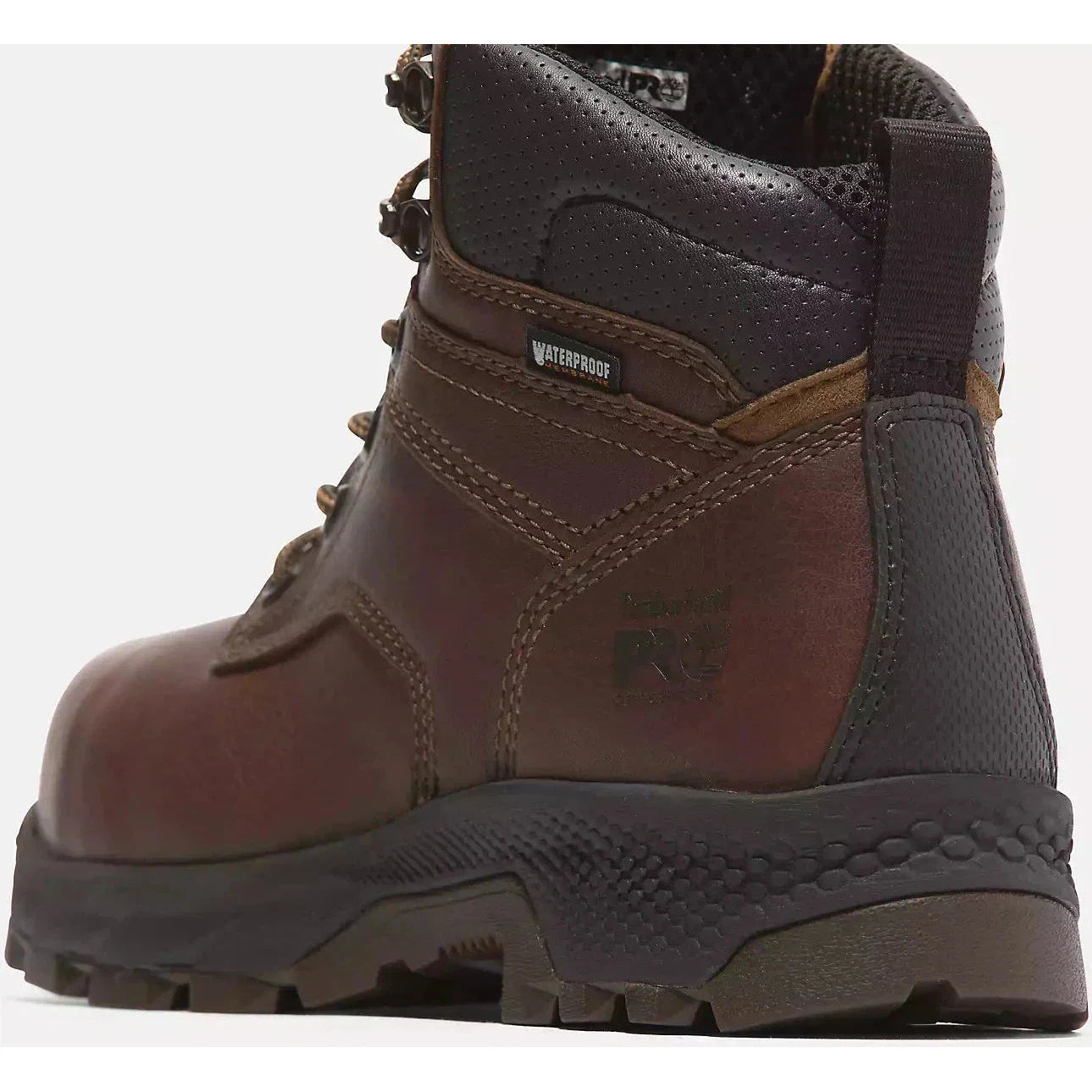 Timberland Pro Women's Titan Evolution 6" Composite Toe Waterproof Work Boot -Brown- TB0A66Q3EM4 - Overlook Boots