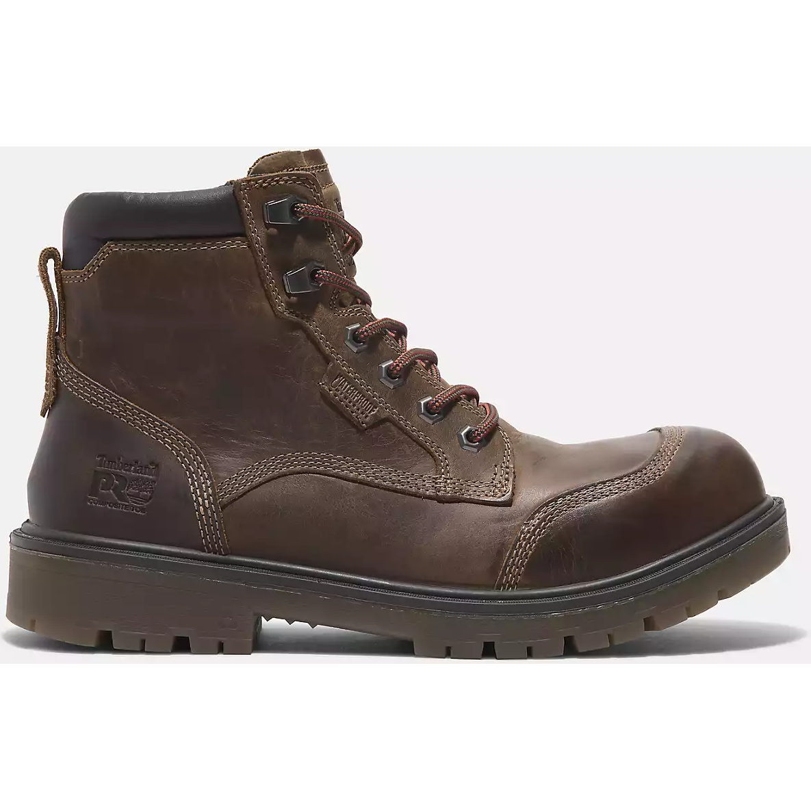Timberland Pro Men's Whitman 6" Composite Toe Waterproof Work Boot -Brown- TB0A677YW01 - Overlook Boots