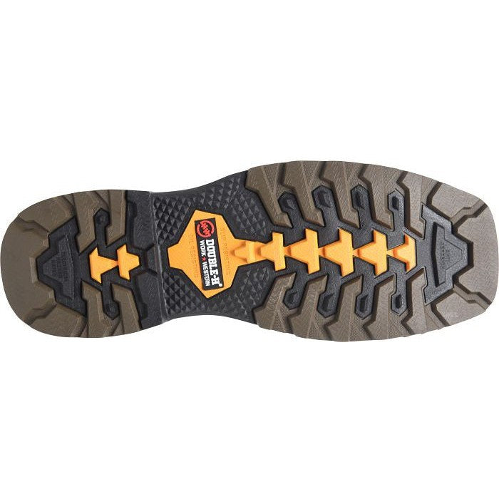 Double H Men's Oatman 11" Composite Waterproof Western Work Boot -Brown- DH5430 - Overlook Boots