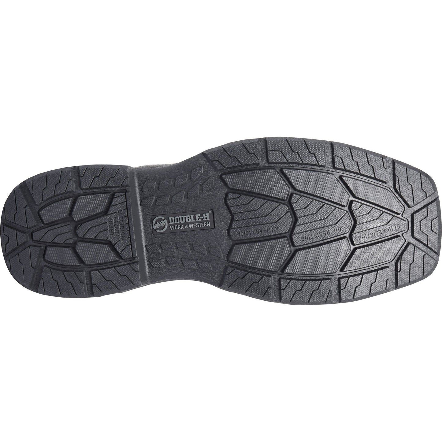 Double H Men's Phantom Rider Shadow 11" Waterproof Roper Work Boot -Black- DH5381 - Overlook Boots