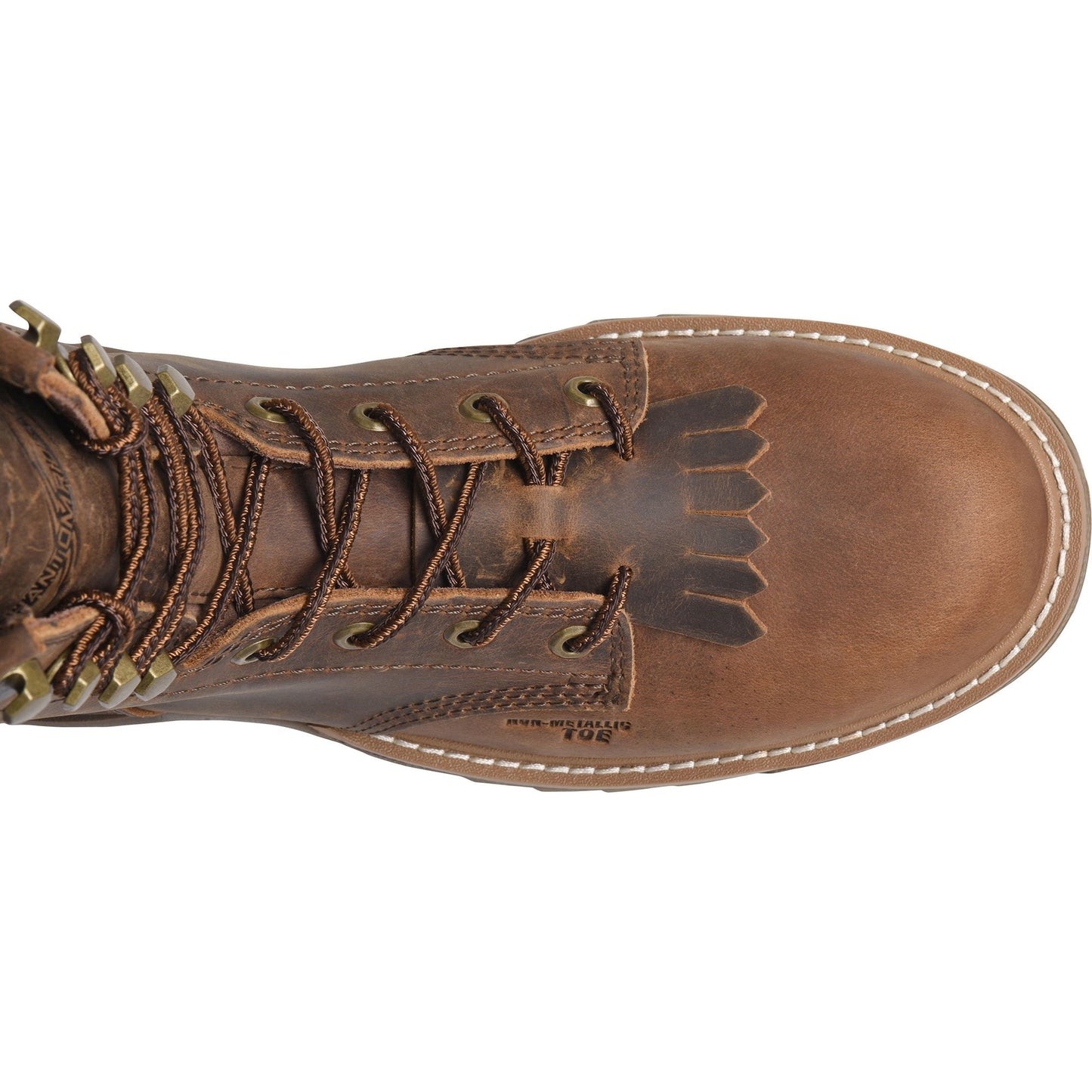 Double H Men's Phantom Rider Raid 8" Composite Toe Lacer Work Boot -Brown- DH5393 - Overlook Boots