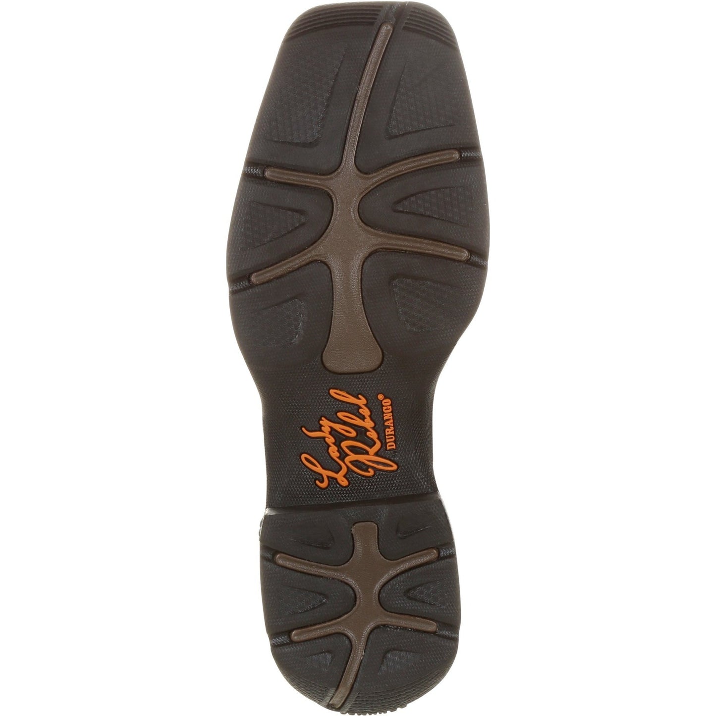 Durango Women's Lady Rebel 10" Steel Toe Patriotic Flag Work Boot - Overlook Boots