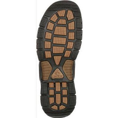 Rocky Men's Mobilite 8" Steel Toe Waterproof Oil Resist Work Boot -Brown- FQ0006115 - Overlook Boots