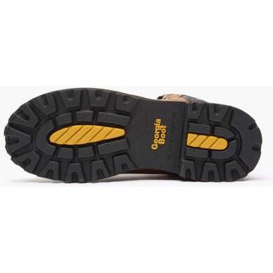 Georgia Men's Hammer 6" Steel Toe MG Work Boot -Brown- G6315 - Overlook Boots