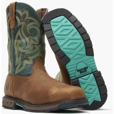 Georgia Women's Carbo Tec Lightweight 10" Steel Toe Waterproof Zip Western Work Boot- GB00386 - Overlook Boots