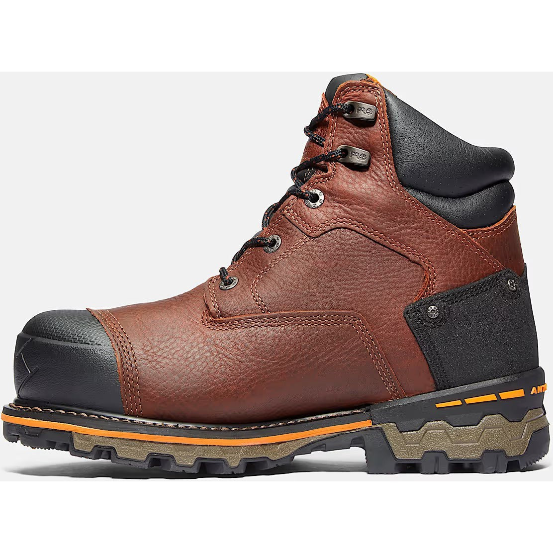 Timberland Pro Men's Boondock 6" Composite Toe Waterproof Work Boot- Brown- TB192641214 - Overlook Boots