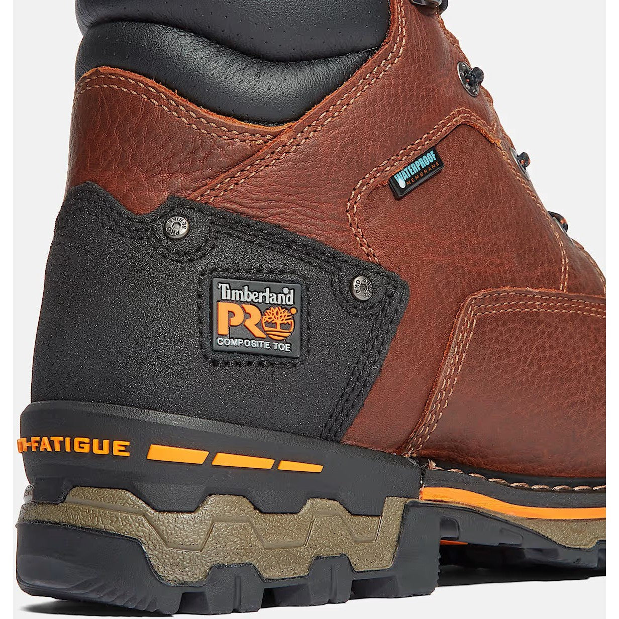 Timberland Pro Men's Boondock 6" Composite Toe Waterproof Work Boot- Brown- TB192641214 - Overlook Boots