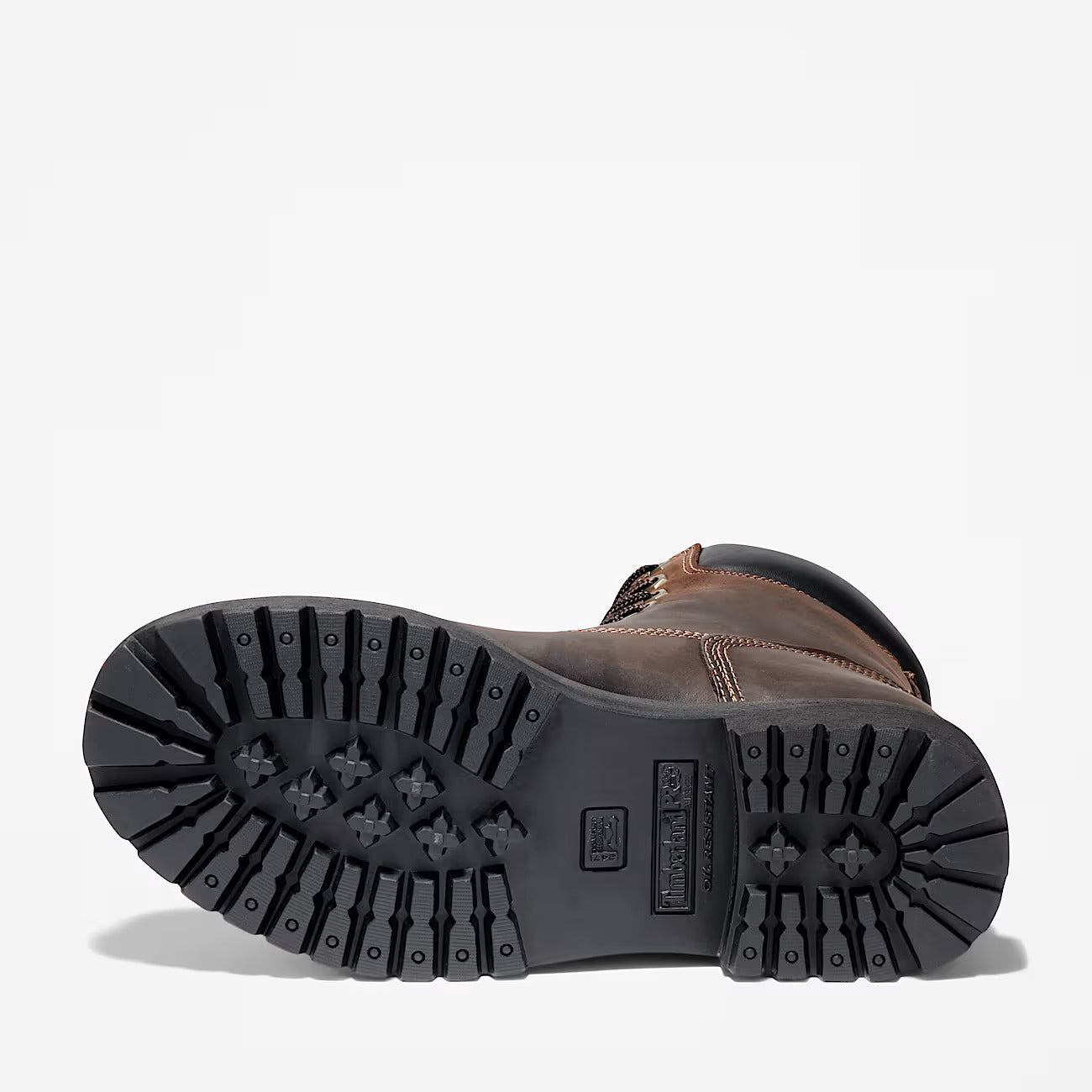 Timberland Pro Men's Direct Attach 8" Soft Toe Waterproof Work Boot - Brown - TB138022242 - Overlook Boots