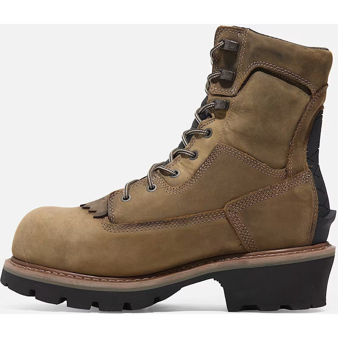 Timberland Pro Men's Evergreen Logger Composite Toe Logger Work Boot- Brown- TB1A28QQ214 - Overlook Boots