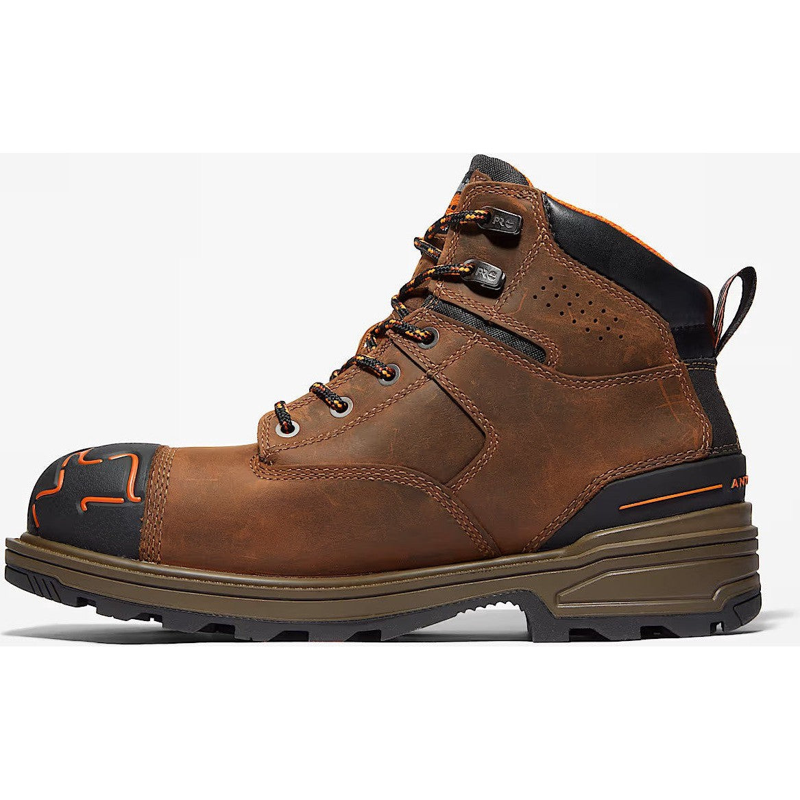 Timberland Pro Men's Magnitude 6" Composite Toe Waterproof Work Boot- Brown- TB1A42ZY214 - Overlook Boots