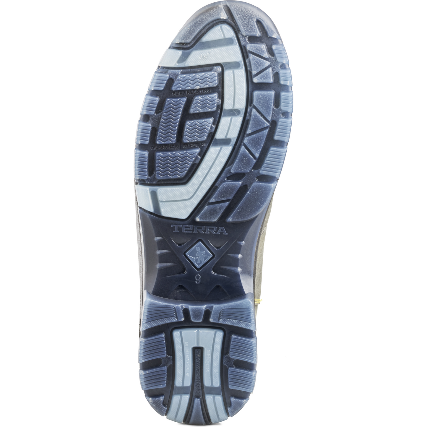 Terra Men's Byrne 6" Composite Toe Waterproof Safety Work Boot- Gray- 839BGY - Overlook Boots