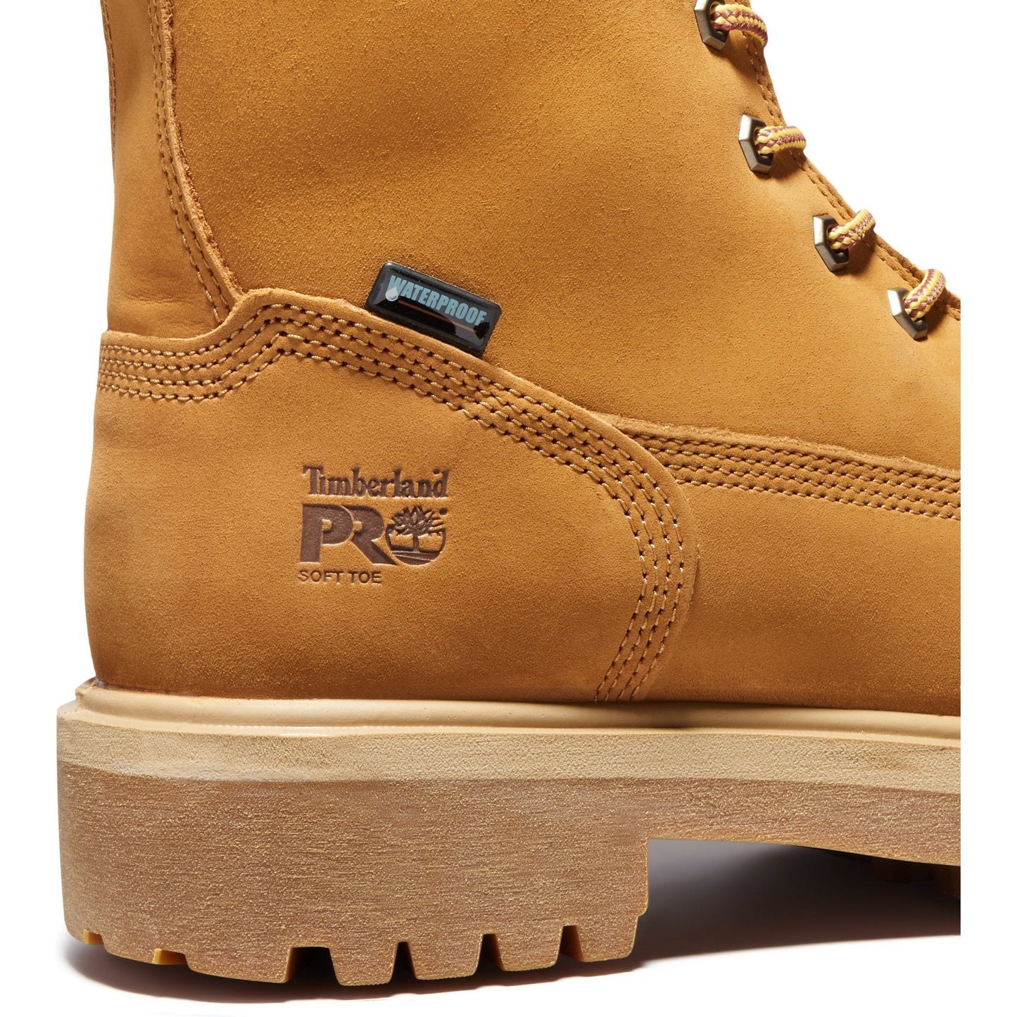 Timberland PRO Men's Direct Attach 8" Soft Toe Ins Work Boot TB026011713 - Overlook Boots