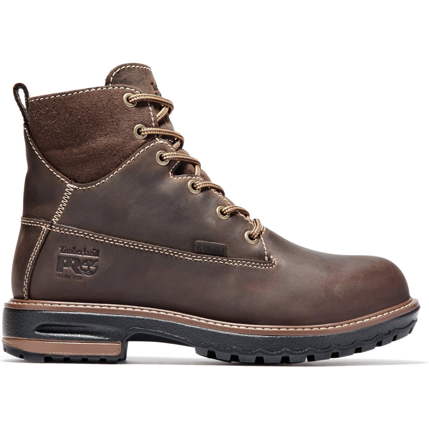 Timberland PRO Women's Hightower 6" Alloy Toe Waterproof Work Boot TB1A1KKS214 - Overlook Boots