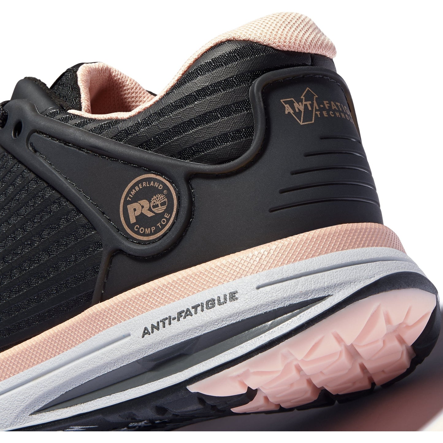 Timberland PRO Women's Drivetrain Comp Toe Work Shoe Black TB0A1XHT001 - Overlook Boots