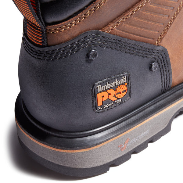 Timberland Pro Men's Ballast 6" Composite Toe Work Boot- Brown- TB0A29HT214 - Overlook Boots