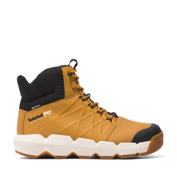 Timberland Pro Men's Morphix 6" Composite Toe Waterproof Work Boot - Wheat TB1A5QZE231 - Overlook Boots