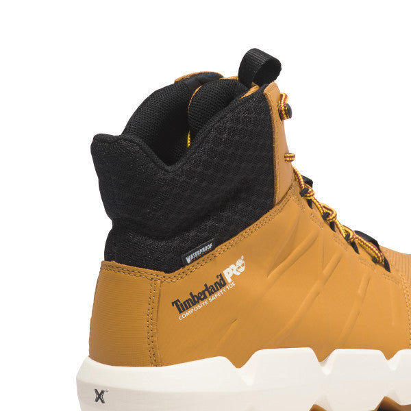 Timberland Pro Men's Morphix 6" Composite Toe Waterproof Work Boot - Wheat TB1A5QZE231 - Overlook Boots