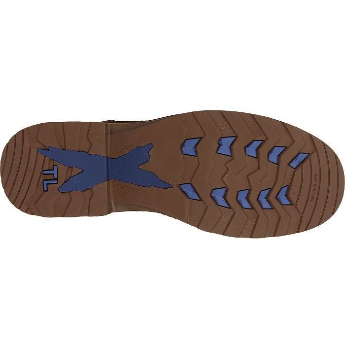 Tony Lama Men's High Plains 8" Composite Toe Waterproof Western Work Boot - Brown - TW3431 - Overlook Boots