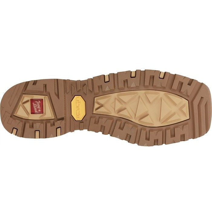 Tony Lama Men's Roustabout 11' Steel Toe Waterproof Western Work Boot -Brown- TW5006 - Overlook Boots