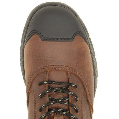 Wolverine Men's Rush Ultraspring 6" Composite Toe Waterproof Work Boot -Brown- W231038 - Overlook Boots