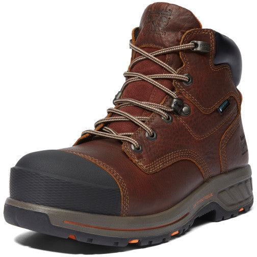 Timberland PRO Men's Helix 6" Heavy Duty Composite Toe Waterproof Work Boot - TB1A1I4H214 - Overlook Boots