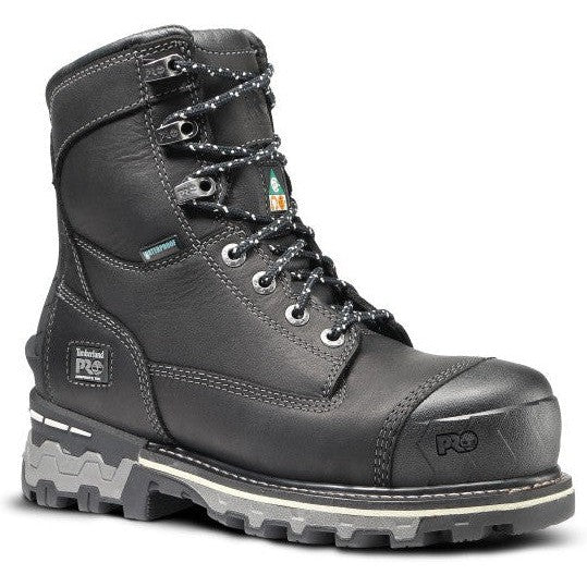 Timberland Pro Women's Boondock 8" Composite Toe Waterproof Puncture Resistant 200G Work Boot- TB1A5R7K001 - Overlook Boots