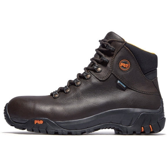 Timberland Pro Men's Titan Alloy Toe Waterproof Slip Resistant Work Boot -Brown- TB185520214 - Overlook Boots