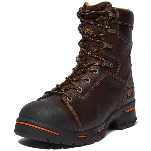 Timberland PRO Men's Endurance 8" Steel Toe Work Boot Brown TB152561214 - Overlook Boots